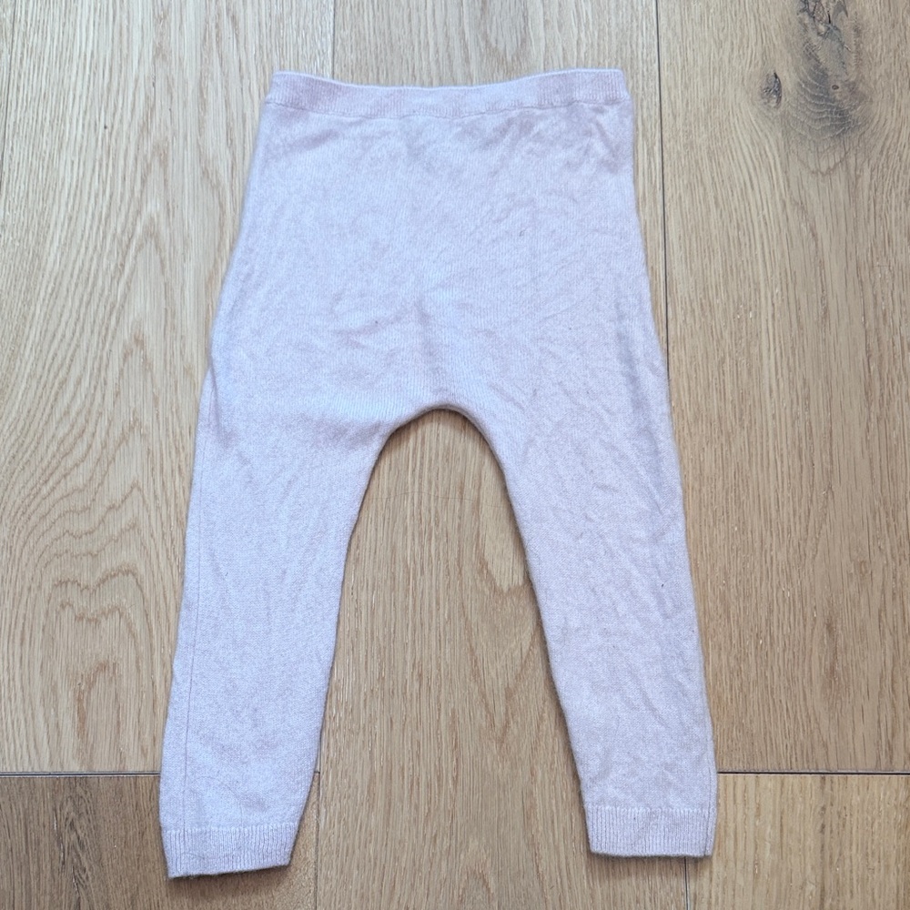 Quince Light Pink Cashmere Leggings